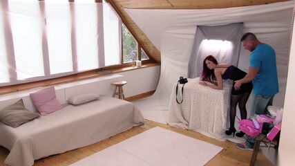 Redhead Beauty POV Facial Shoot